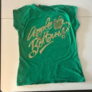 Green Apple Bottom Branded T Shirt